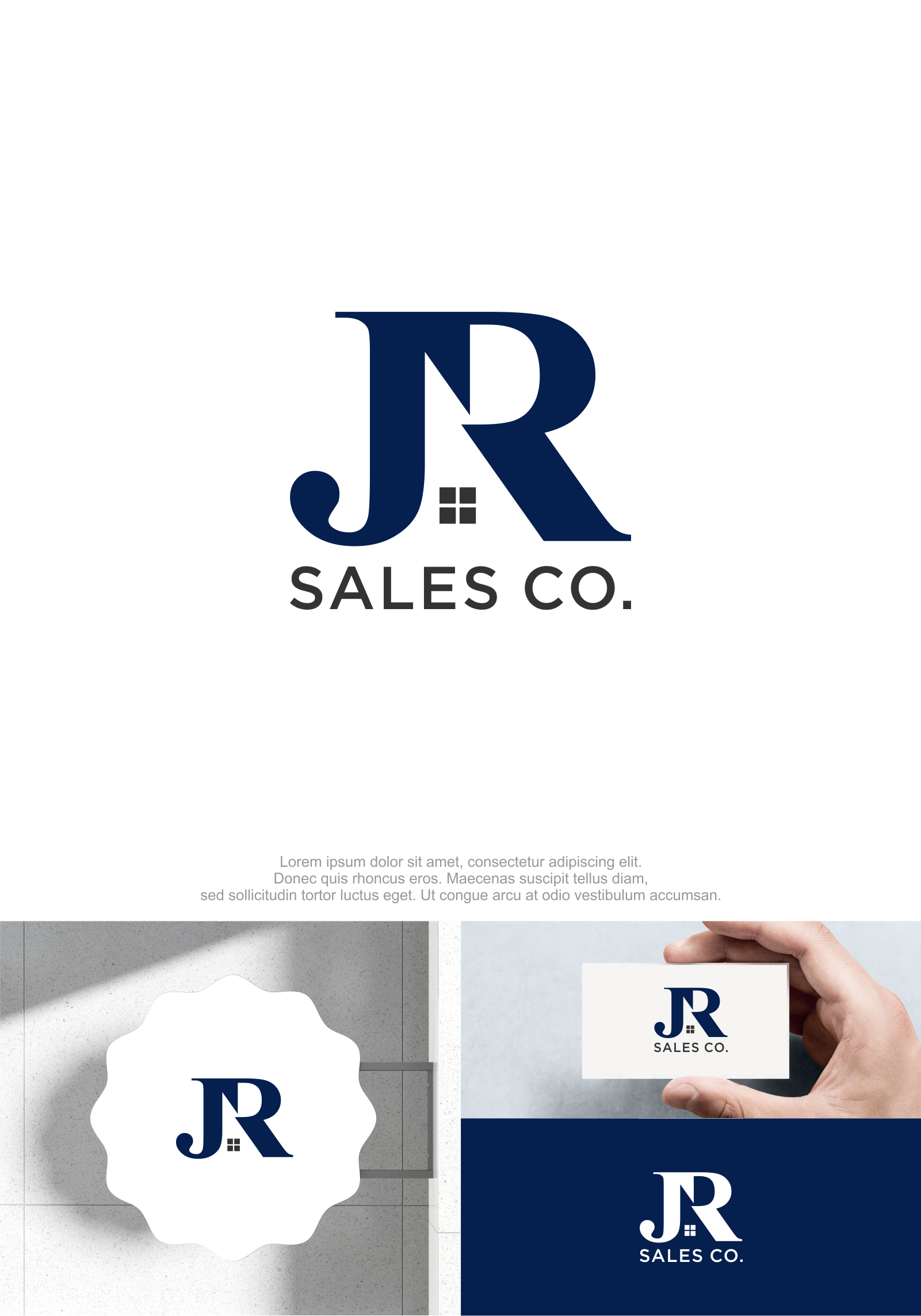 Logo Design by M.Syaiful Huda for JR Sales | Design #36541489