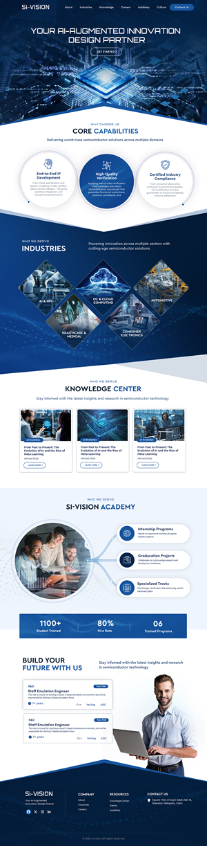 Web Design by Blue Sparrow for this project | Design: #36572105