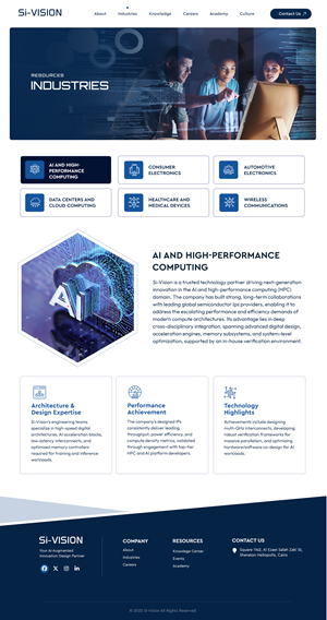 Web Design by Blue Sparrow for this project | Design: #36717508