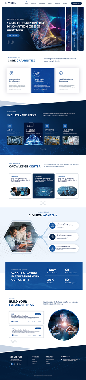 Web Design by Blue Sparrow for this project | Design: #36823022