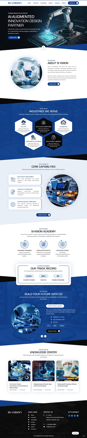 Web Design by pb for this project | Design: #36557221