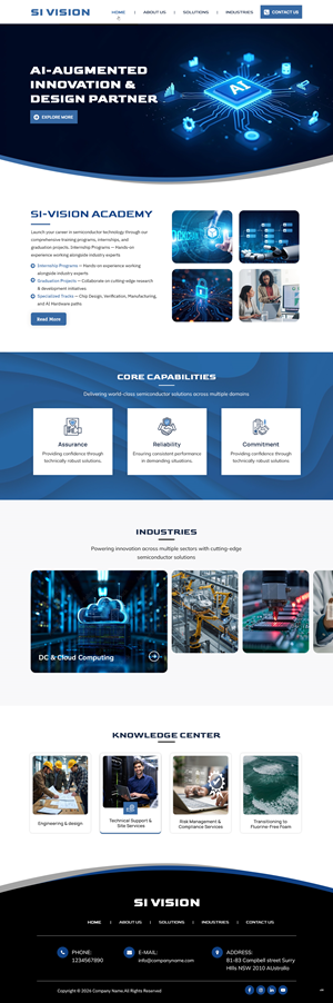 Web Design by pb for this project | Design: #36562005