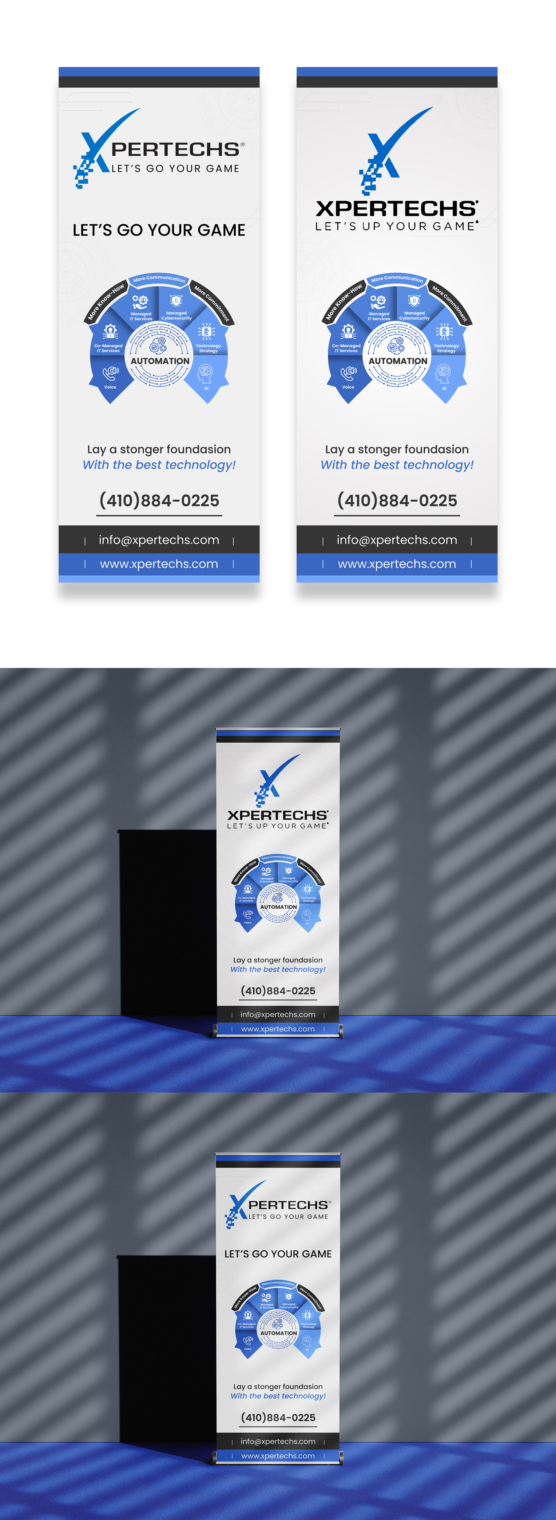 Messestand-Design von LENTERA DESIGN 2 für XPERTECHS | Design #36571959