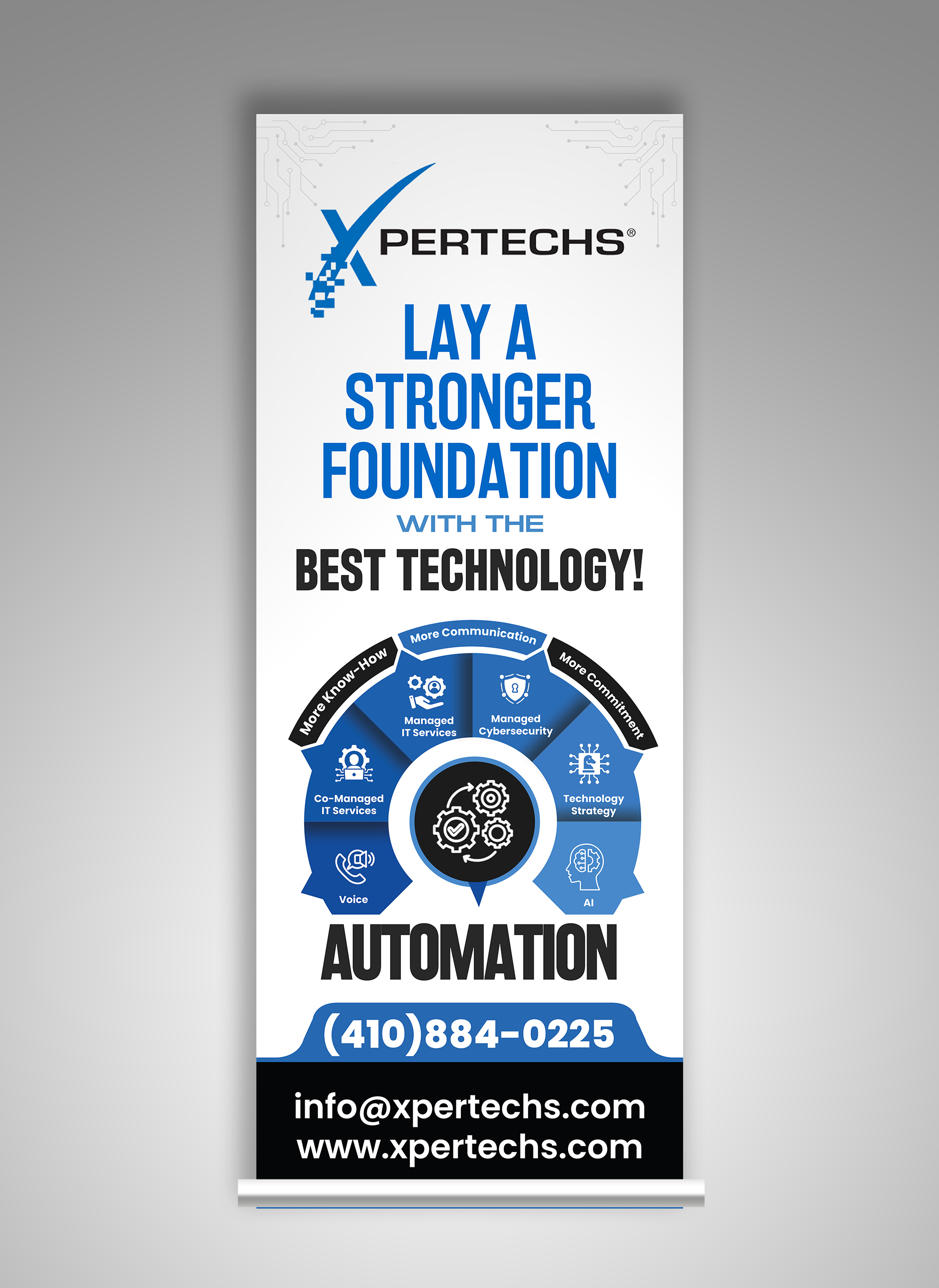 Trade Show Booth Design by debdesign for XPERTECHS | Design #36572472