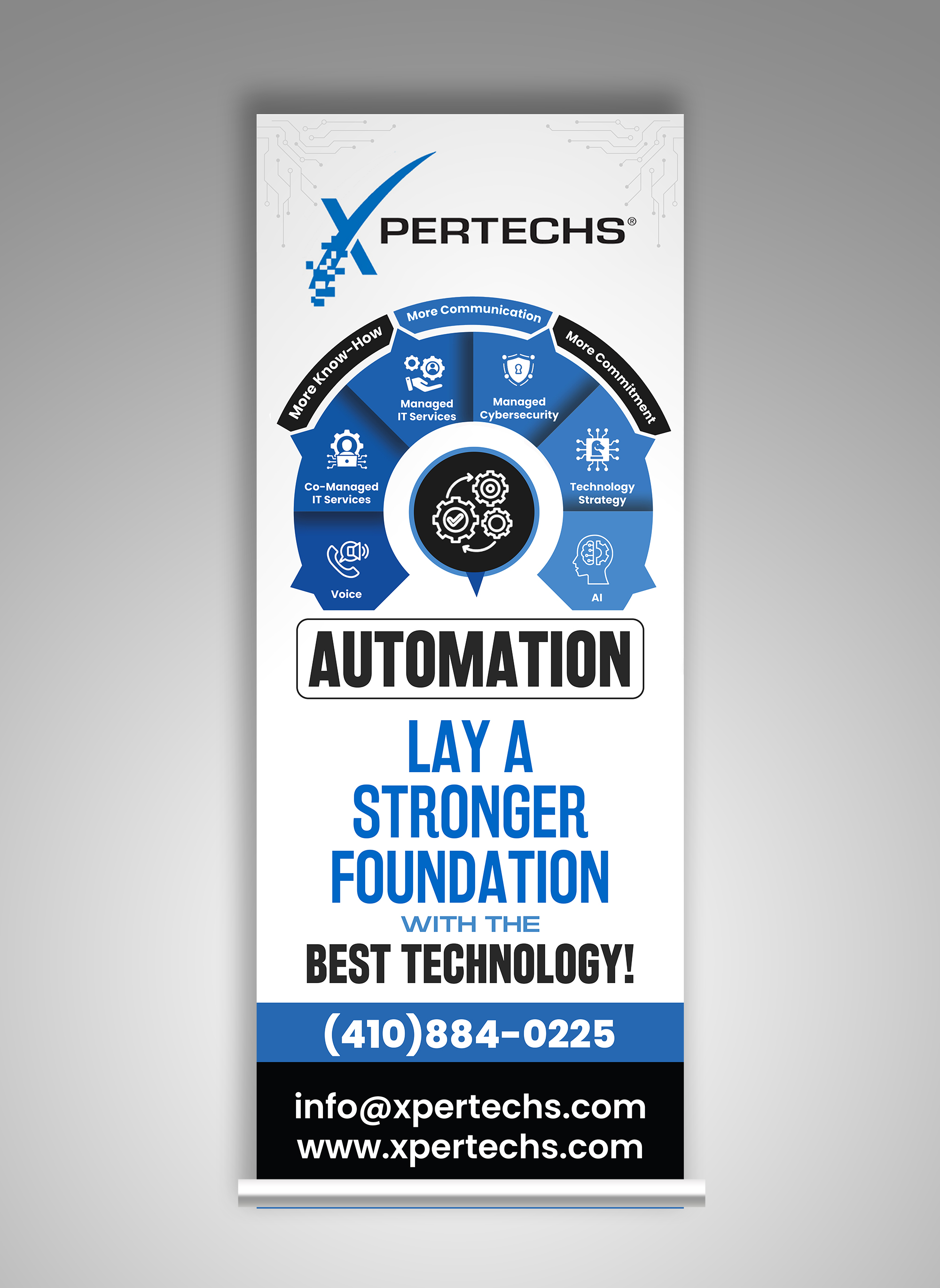 Trade Show Booth Design by debdesign for XPERTECHS | Design #36572488