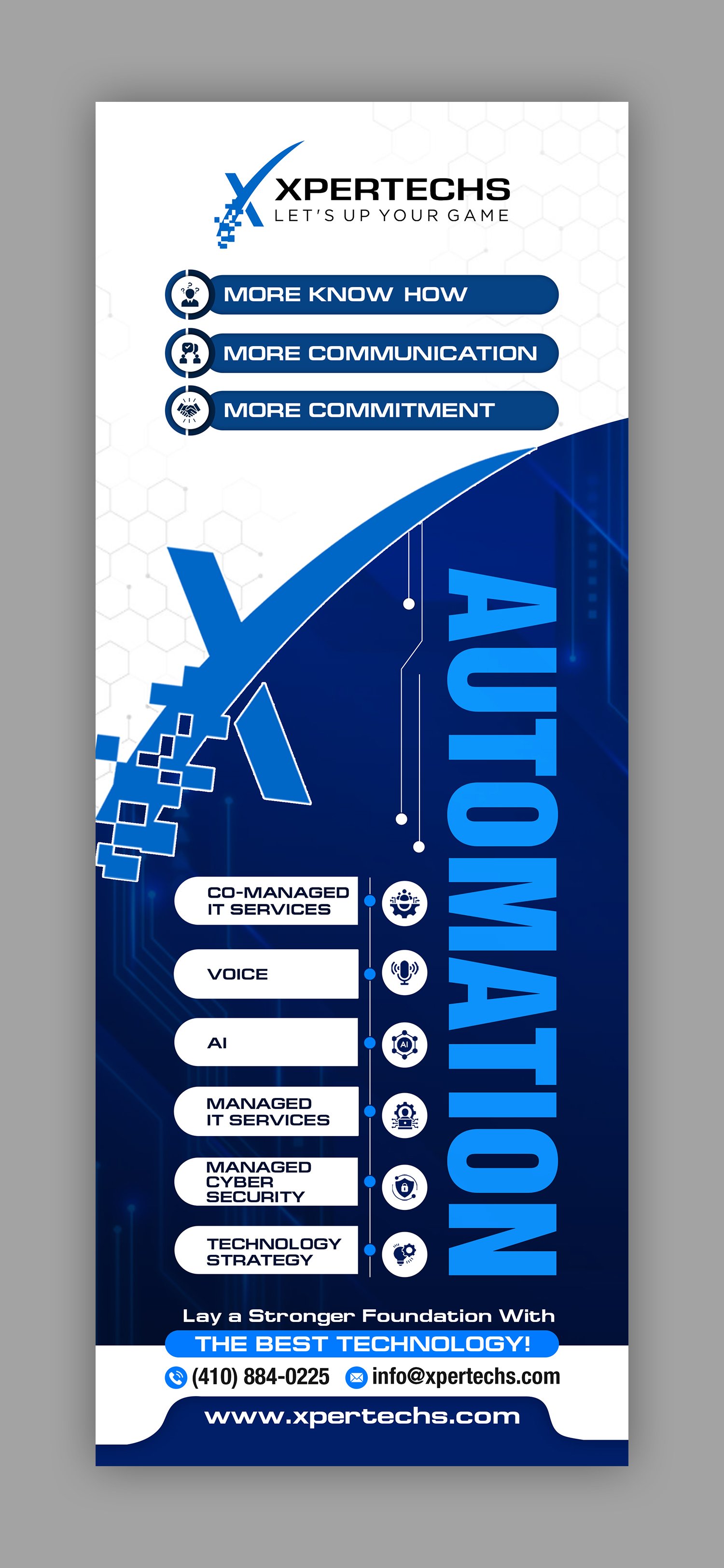 Trade Show Booth Design by debdesign for XPERTECHS | Design #36572603
