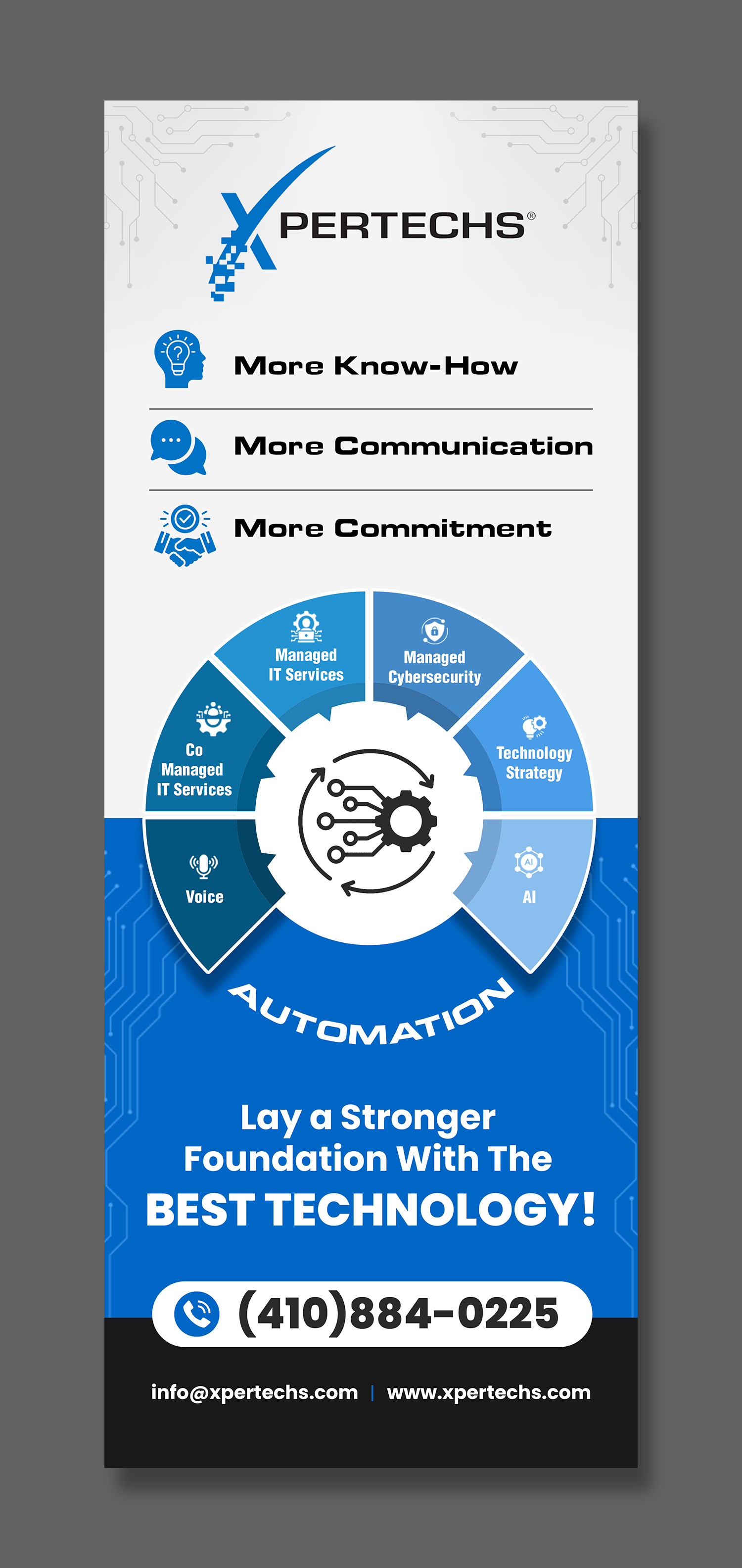 Trade Show Booth Design by debdesign for XPERTECHS | Design #36572711