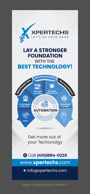 Trade Show Booth Design by D Creative for XPERTECHS | Design: #36580229
