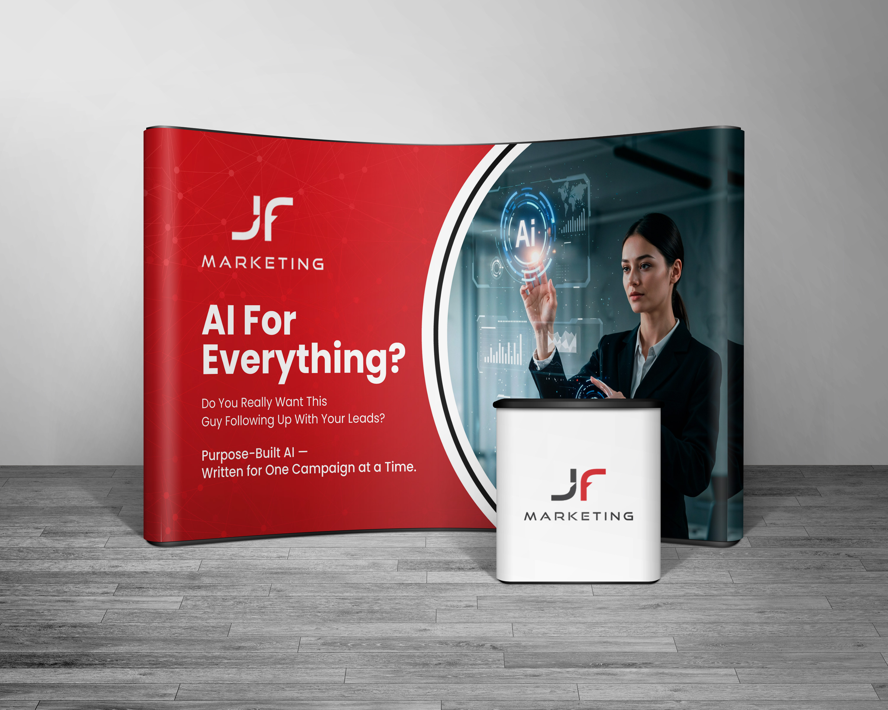 Design de Stand d'Exposition par artbitin pour J Franco Marketing  | Design #36553785