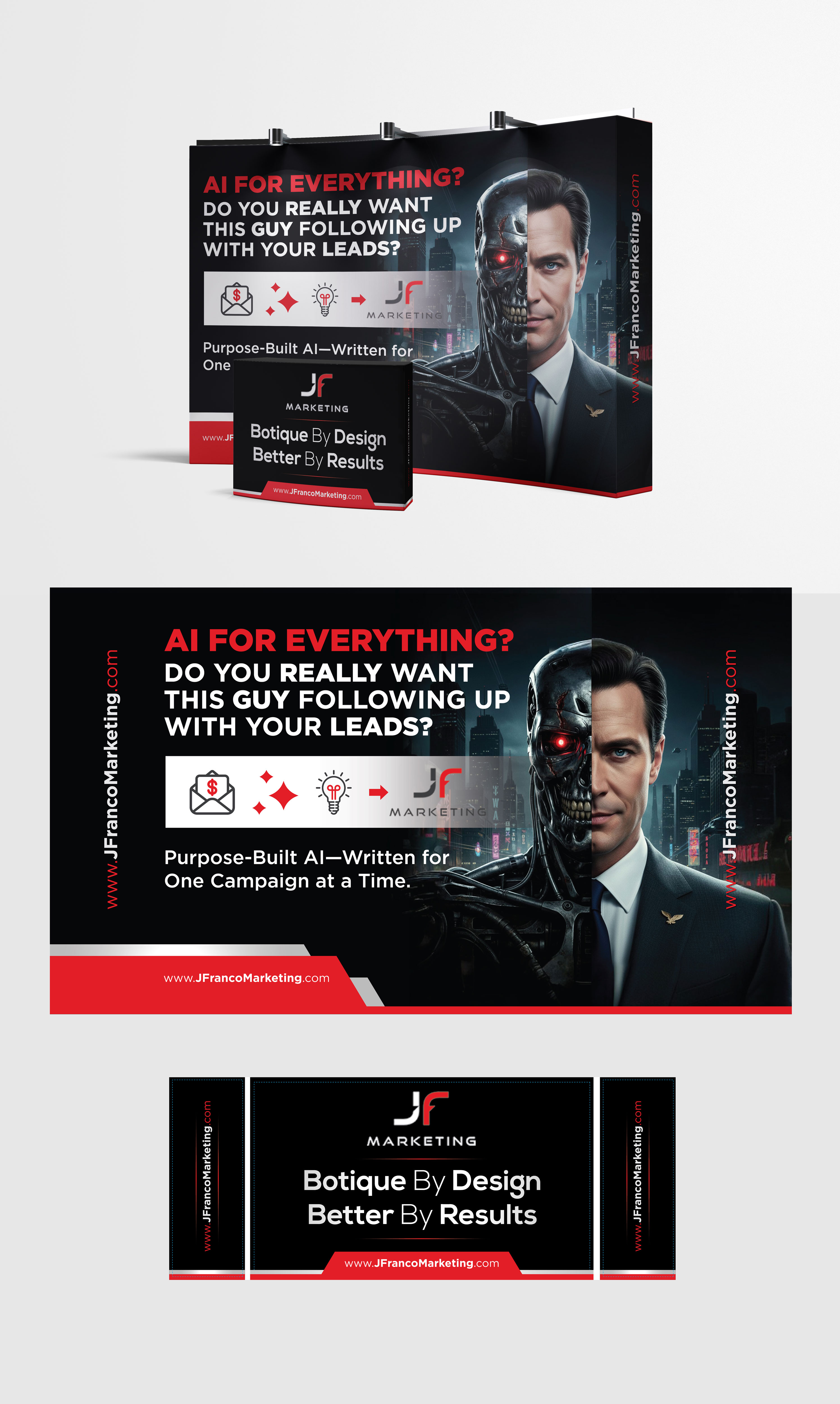 Trade Show Booth Design by VCreativeidea for J Franco Marketing  | Design #36619901