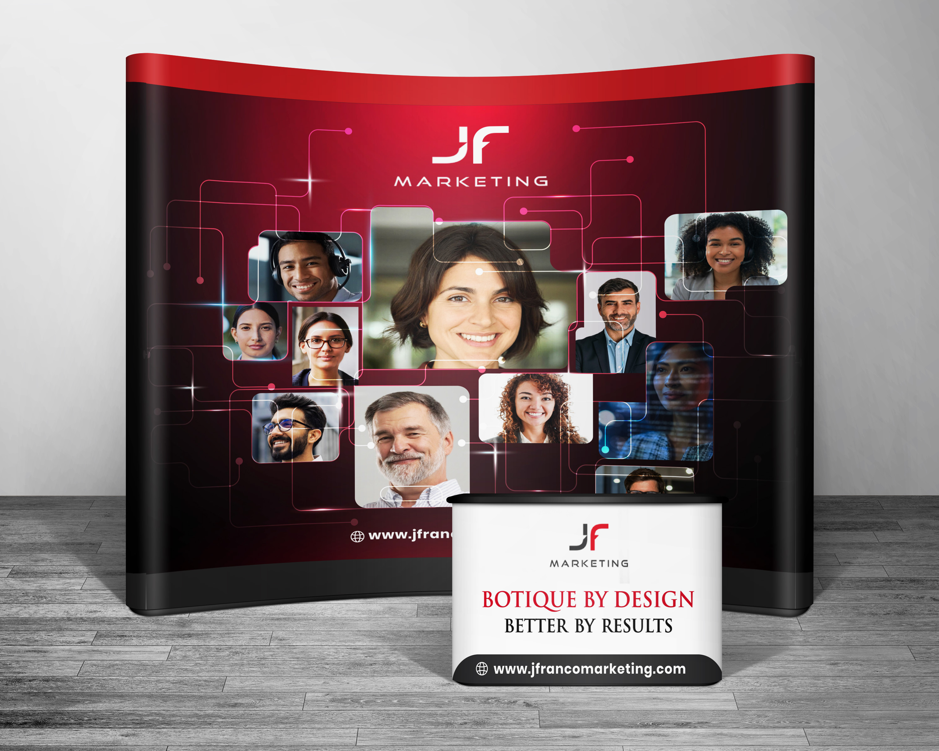 Design de Stand d'Exposition par designcircle pour J Franco Marketing  | Design #36613359