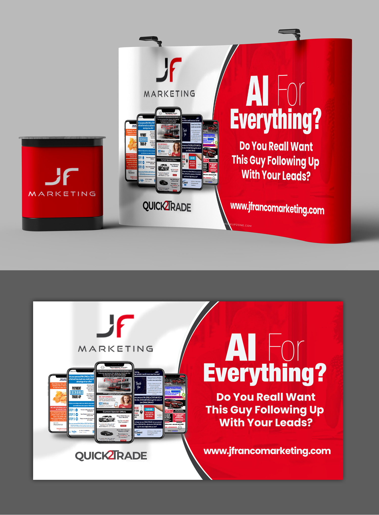 Design de Stand d'Exposition par debdesign pour J Franco Marketing  | Design #36565736