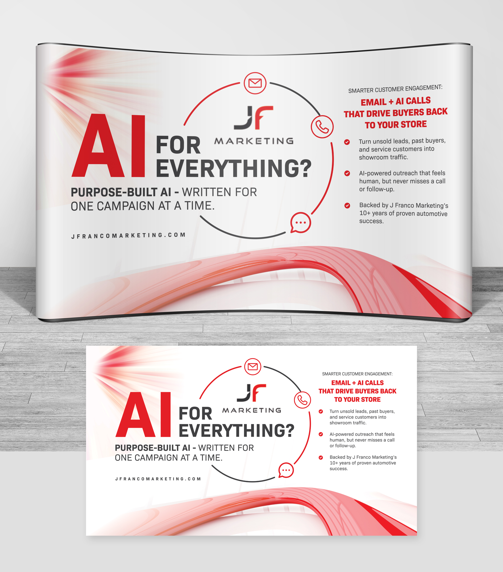 Design de Stand d'Exposition par Dzhafir pour J Franco Marketing  | Design #36559459