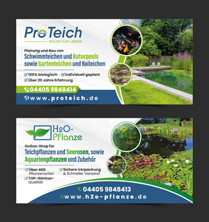 Werbe-Design von Adi GFX für ProTeich | Design: #36556836