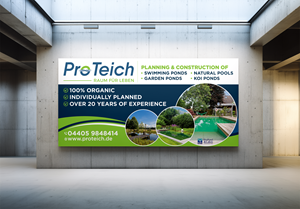 Werbe-Design von VCreativeidea für ProTeich | Design: #36566534