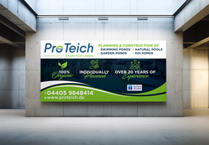 Werbe-Design von VCreativeidea für ProTeich | Design: #36568206