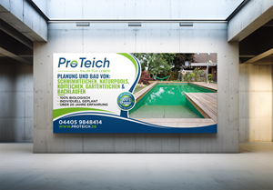 Werbe-Design von VCreativeidea für ProTeich | Design: #36586224