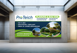 Werbe-Design von VCreativeidea für ProTeich | Design: #36689680