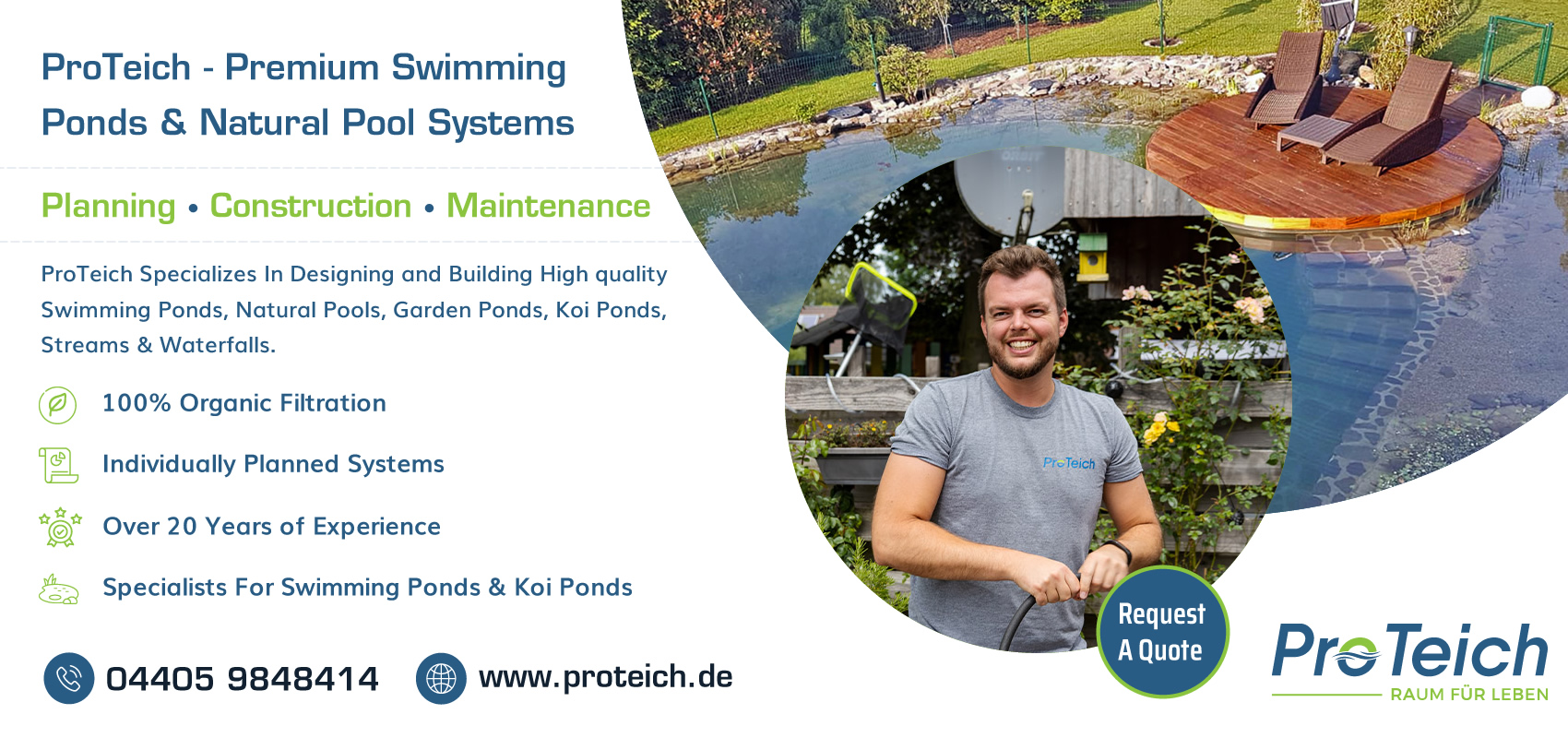 Advertisement Design by HarmiDesigning for ProTeich | Design #36555342