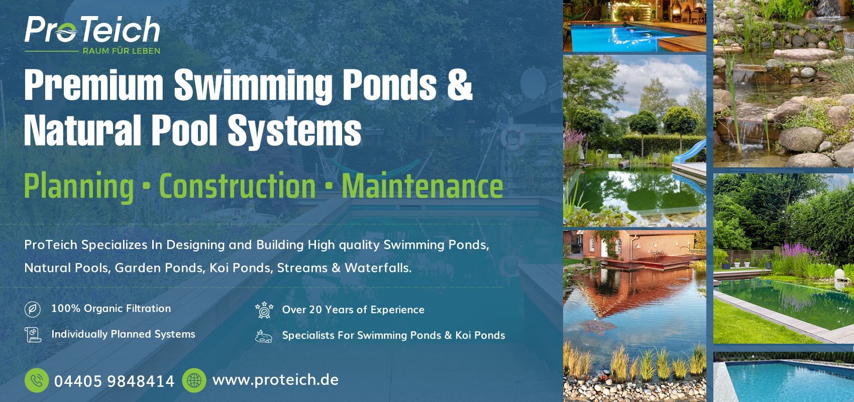 Werbe-Design von HarmiDesigning für ProTeich | Design #36558944