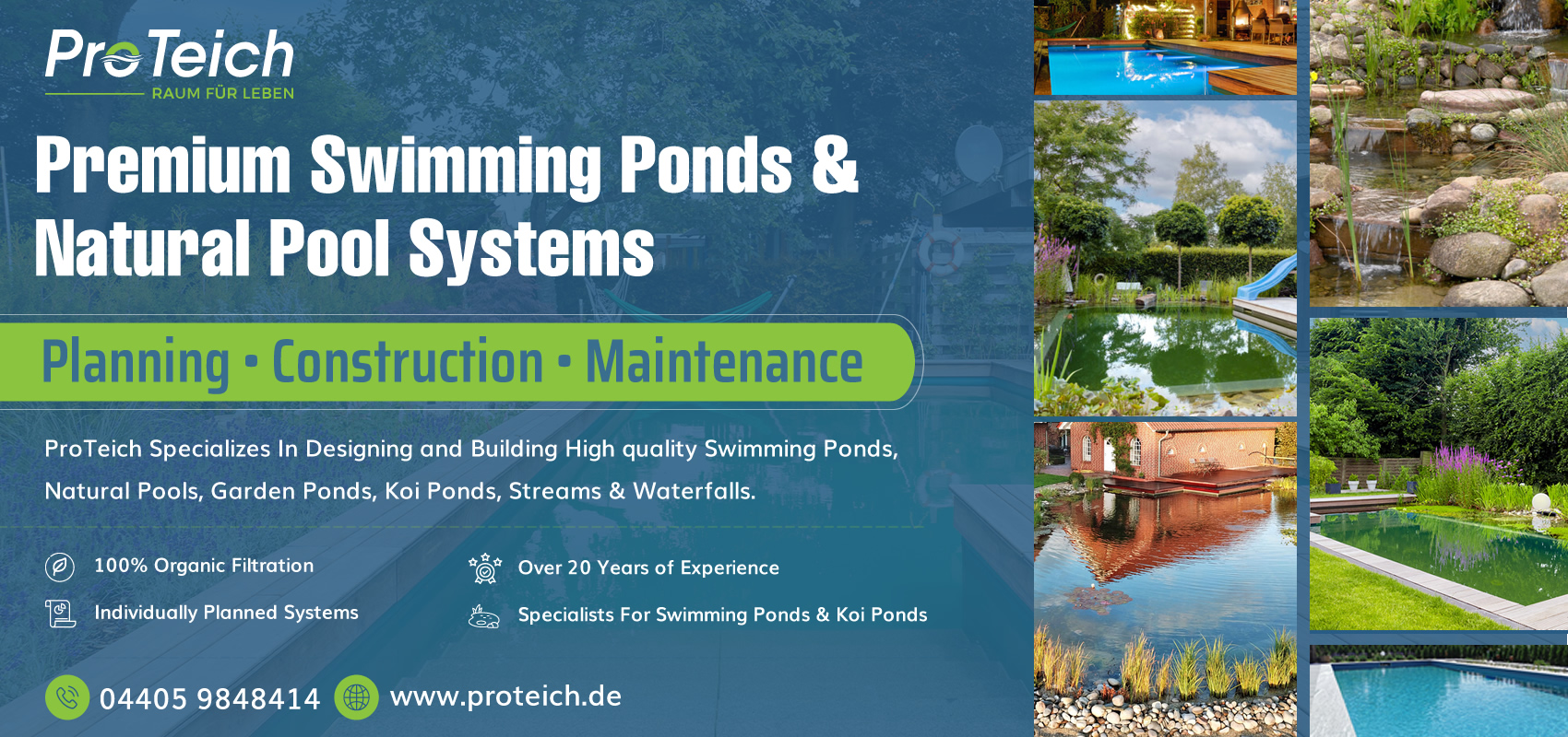 Werbe-Design von HarmiDesigning für ProTeich | Design #36558973