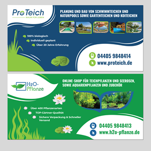 Werbe-Design von MNM für ProTeich | Design: #36556225