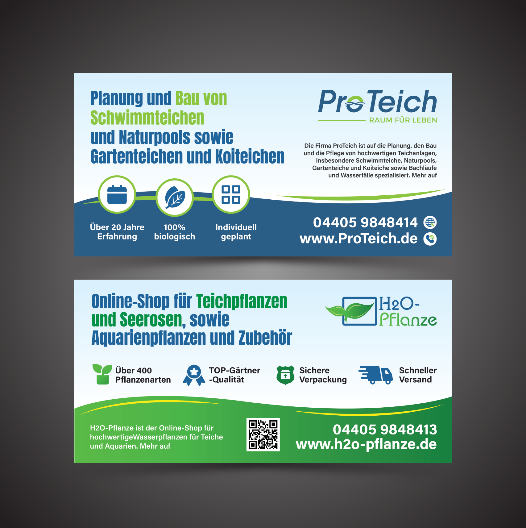 Werbe-Design von JK18 für ProTeich | Design #36553894