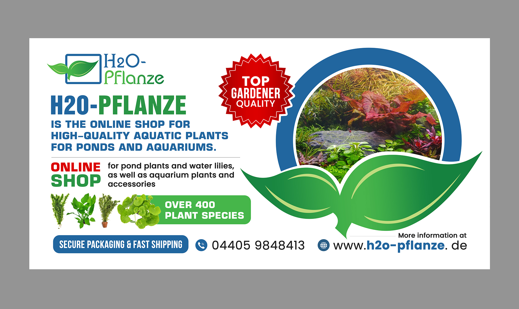 Werbe-Design von debdesign für ProTeich | Design #36554251