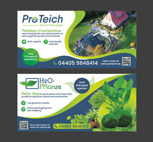 Werbe-Design von saurov für ProTeich | Design: #36555506