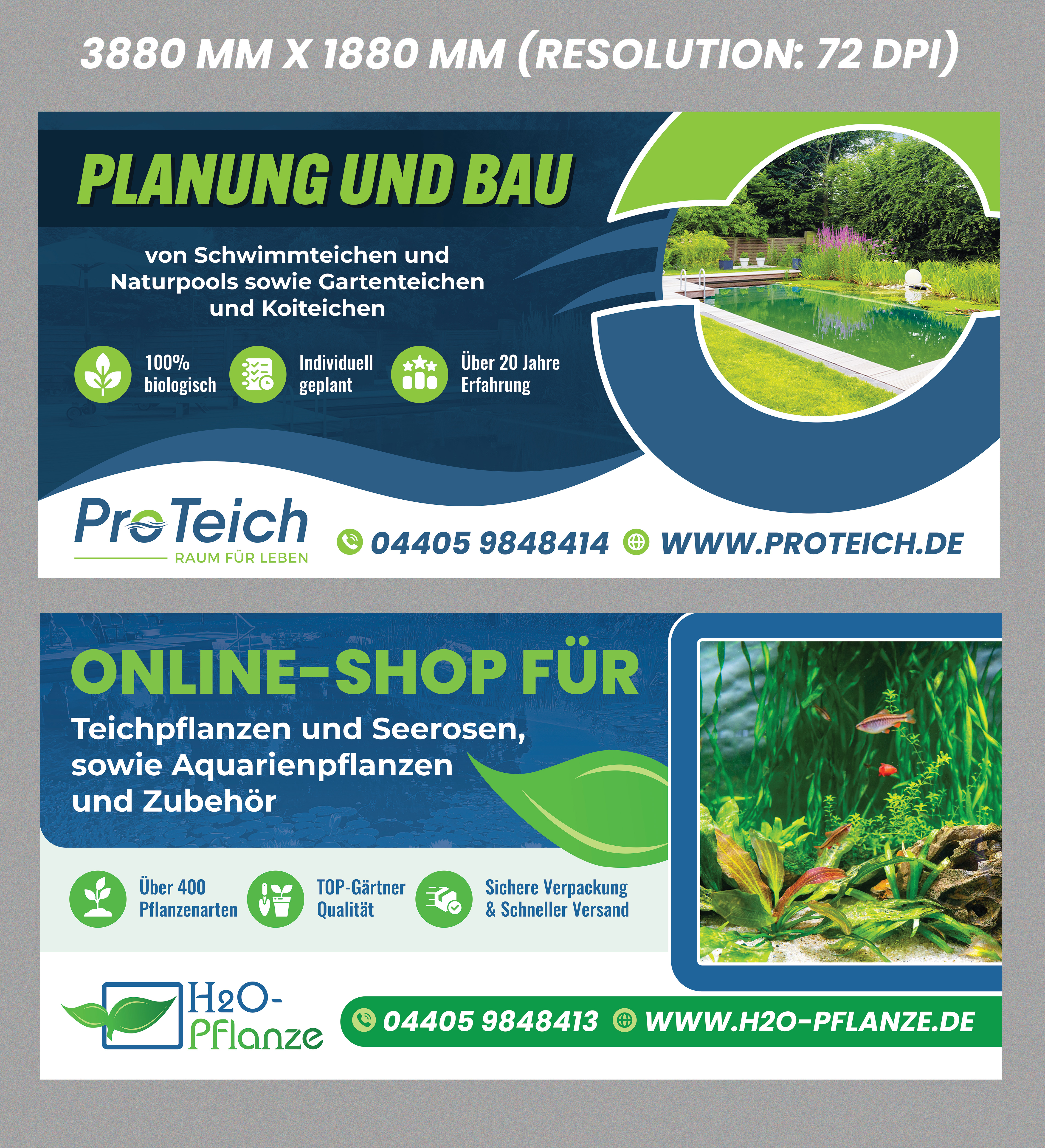 Werbe-Design von SAI DESIGNS für ProTeich | Design #36563031