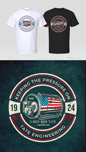 T-shirt Design by KickArt for Tate Engineering | Design #36574948