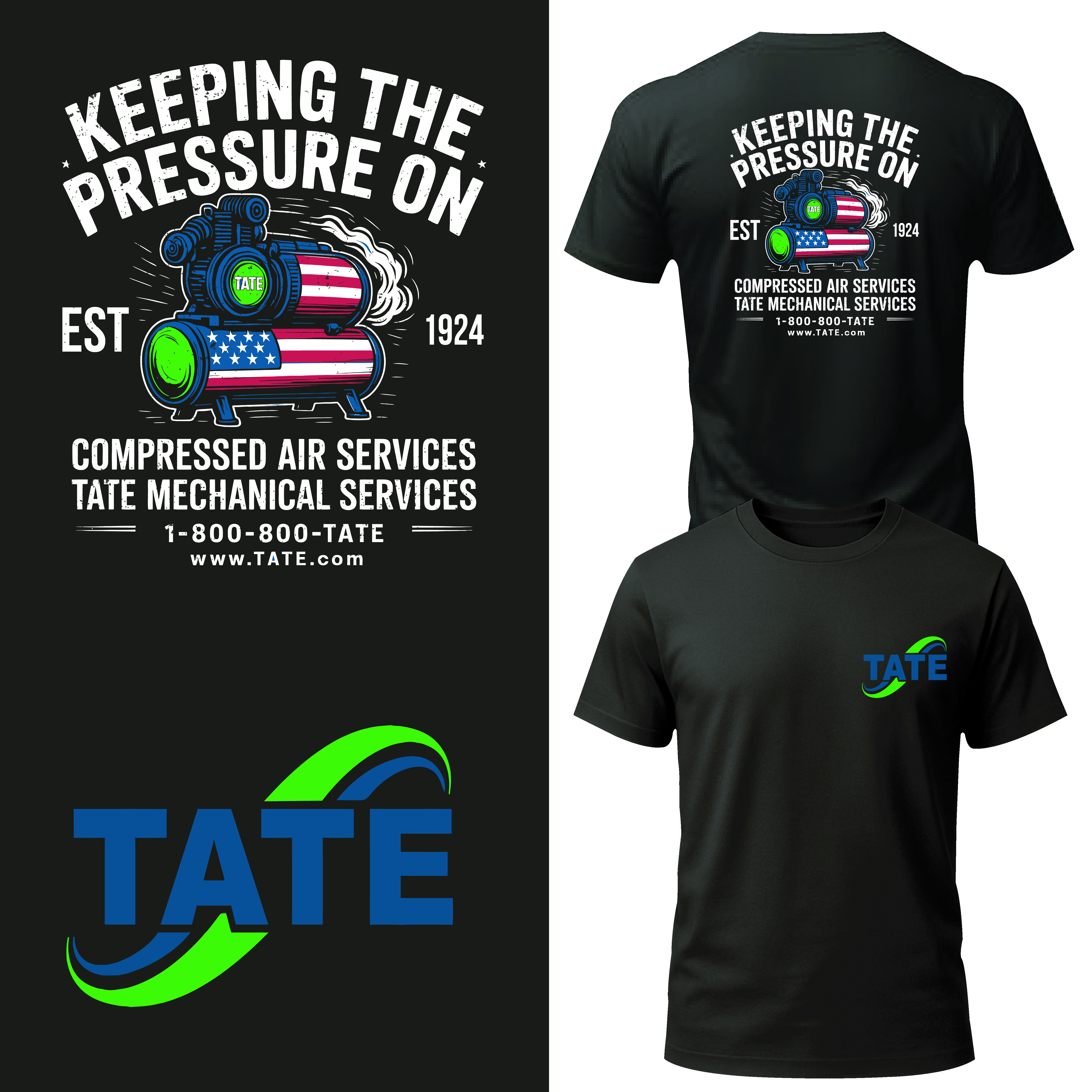 T-shirt Design by amda51 for Tate Engineering | Design #36552196