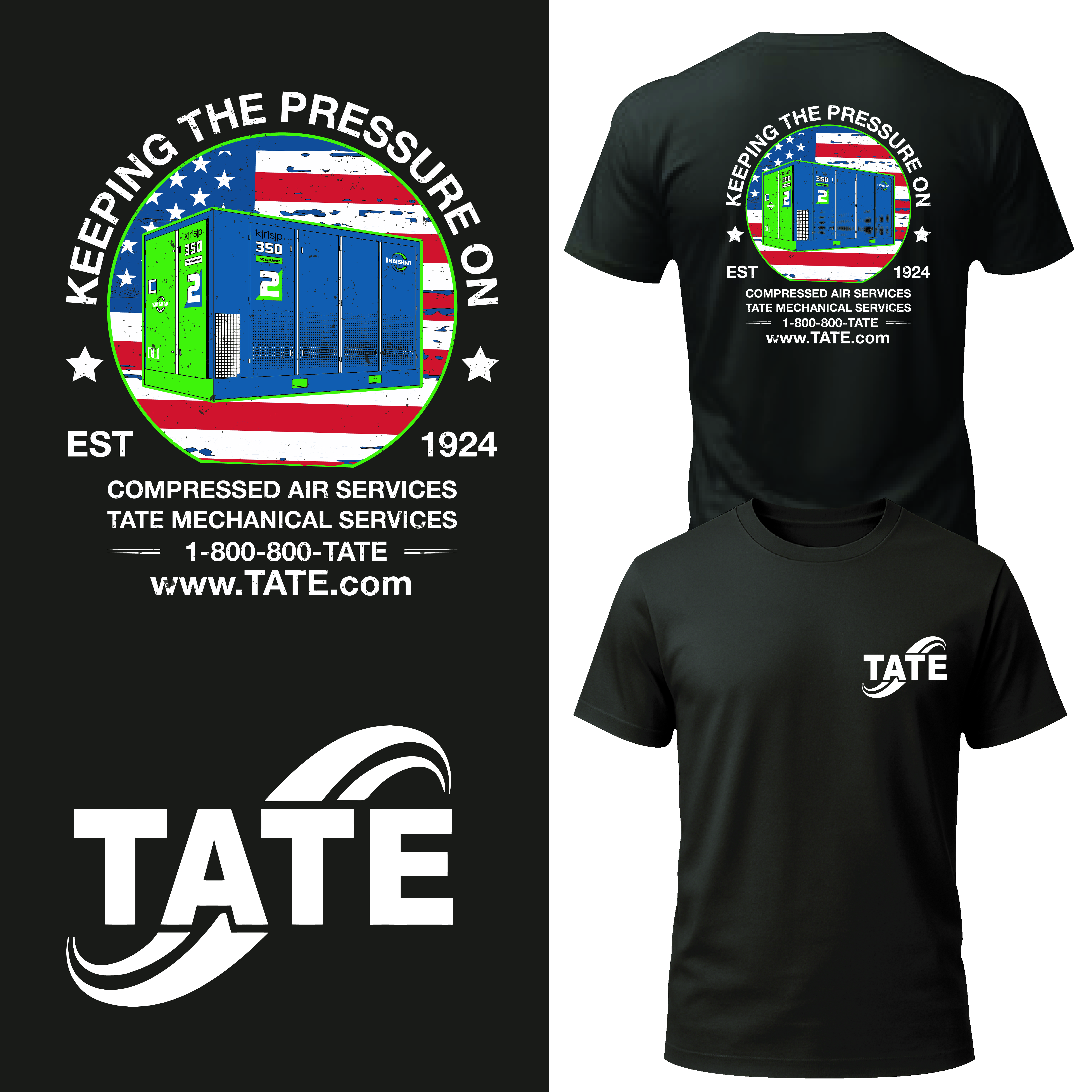 T-shirt Design by amda51 for Tate Engineering | Design #36556614