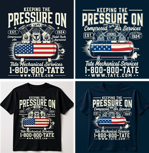 T-shirt Design by Fuhad Jihad for Tate Engineering | Design: #36560808