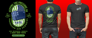 T-shirt Design by Al Pech for Tate Engineering | Design: #36567438