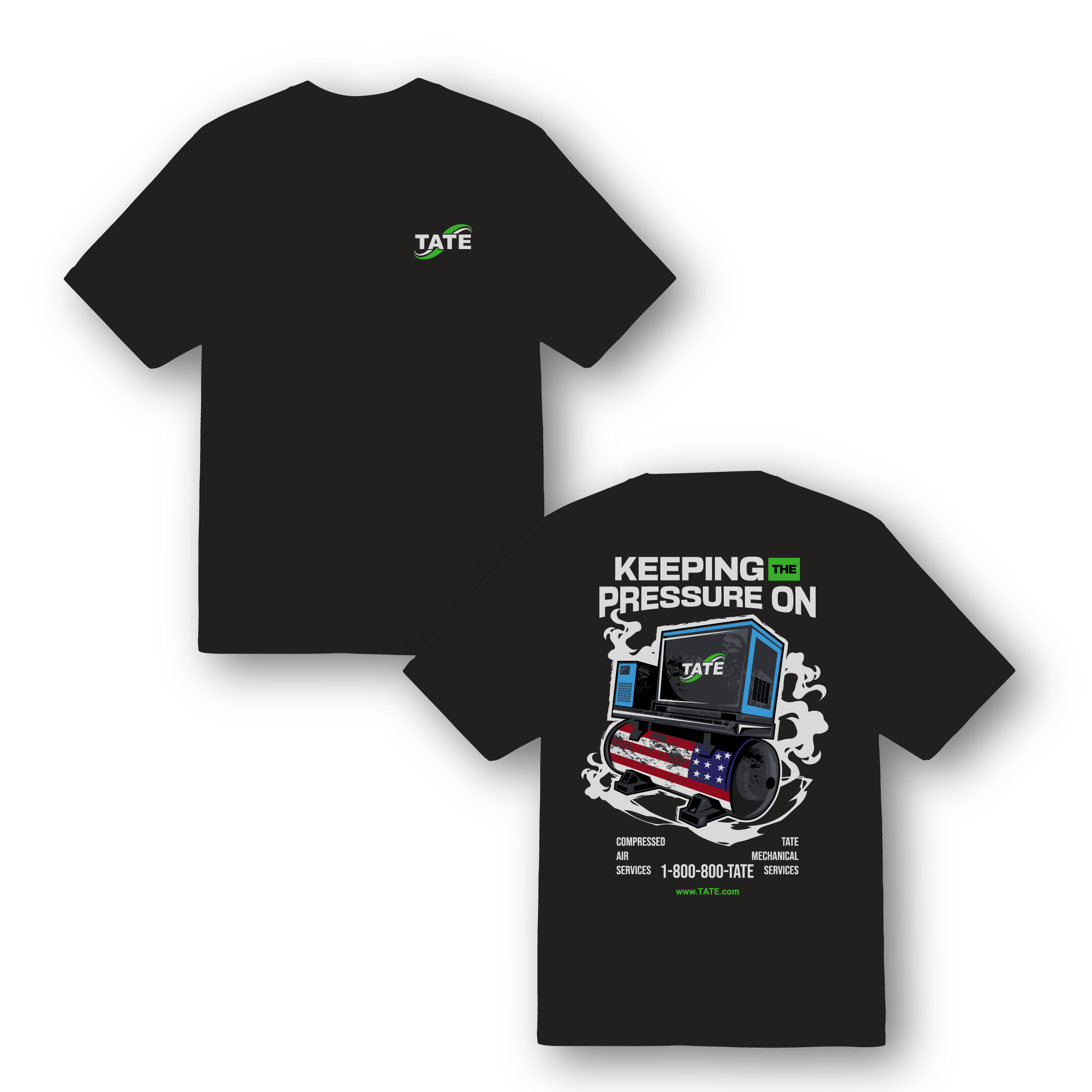 T-shirt Design by dskyvbc for Tate Engineering | Design #36554127