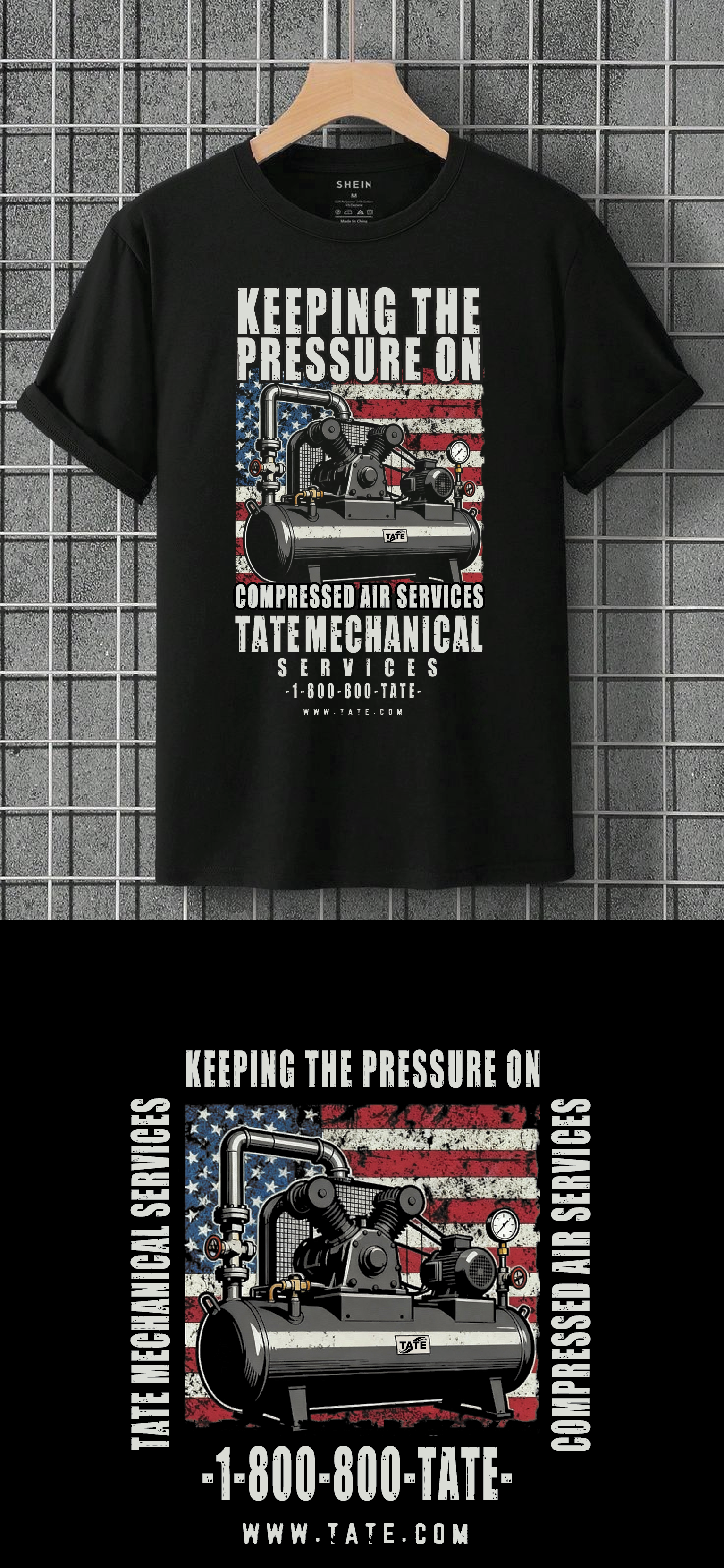 T-shirt Design by tyaz 2 for Tate Engineering | Design #36585557