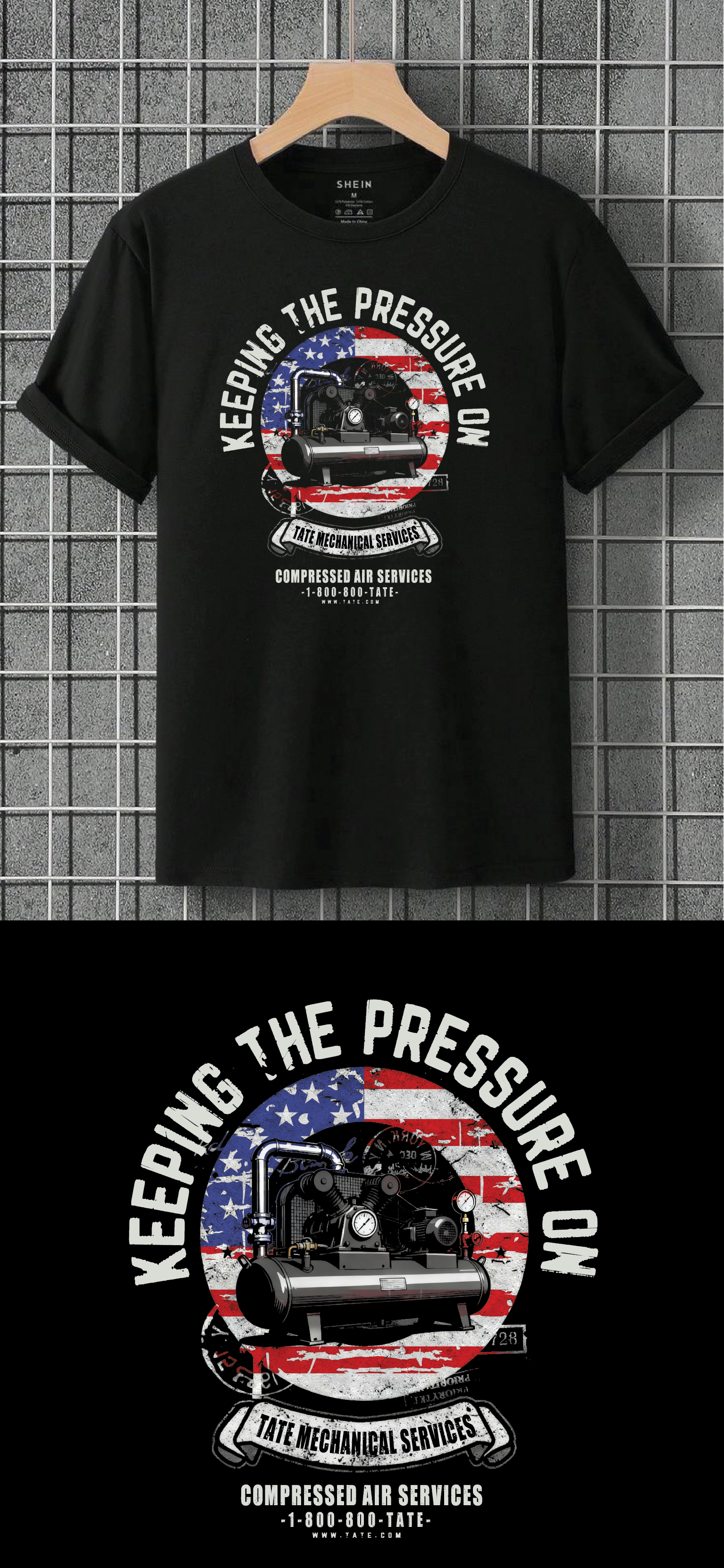 T-shirt Design by tyaz 2 for Tate Engineering | Design #36585704