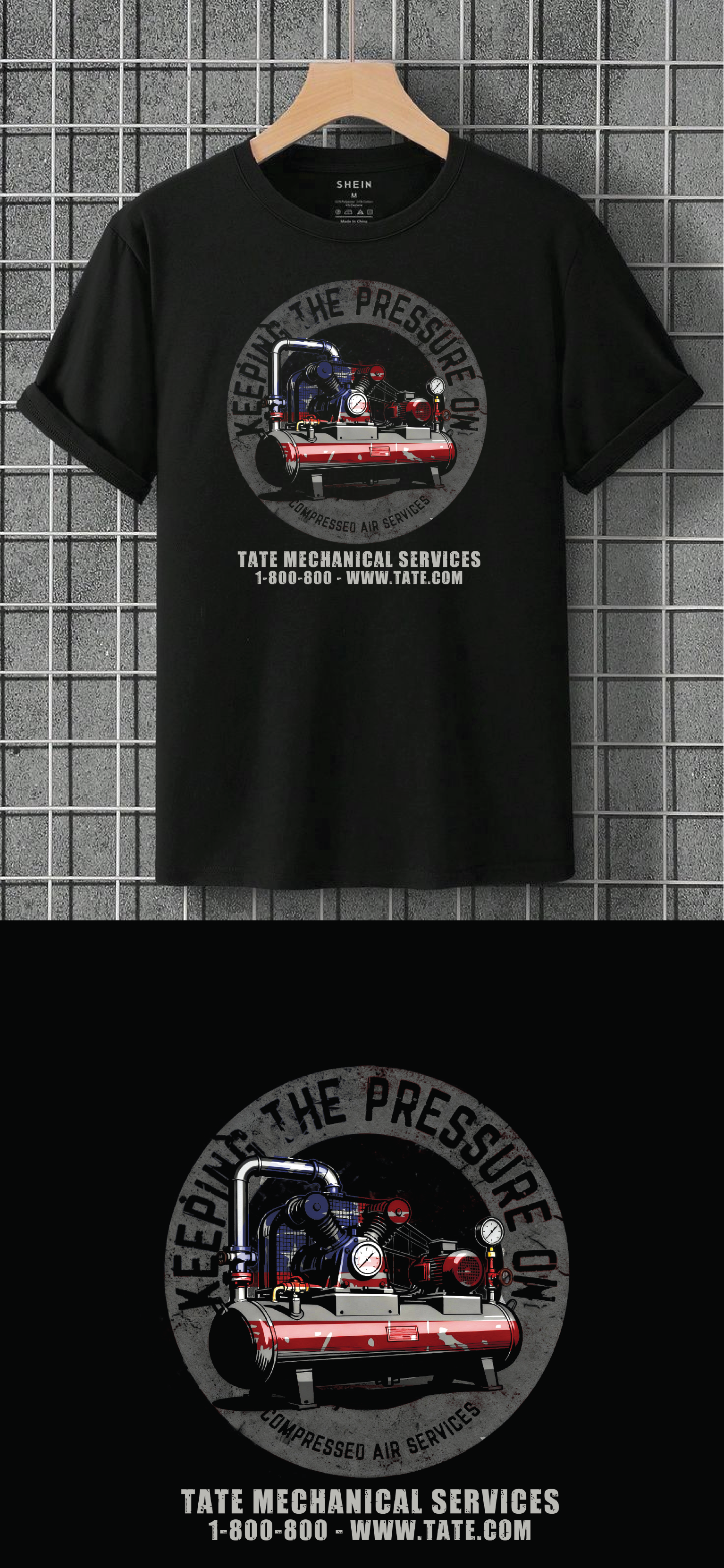 T-shirt Design by tyaz 2 for Tate Engineering | Design #36585886