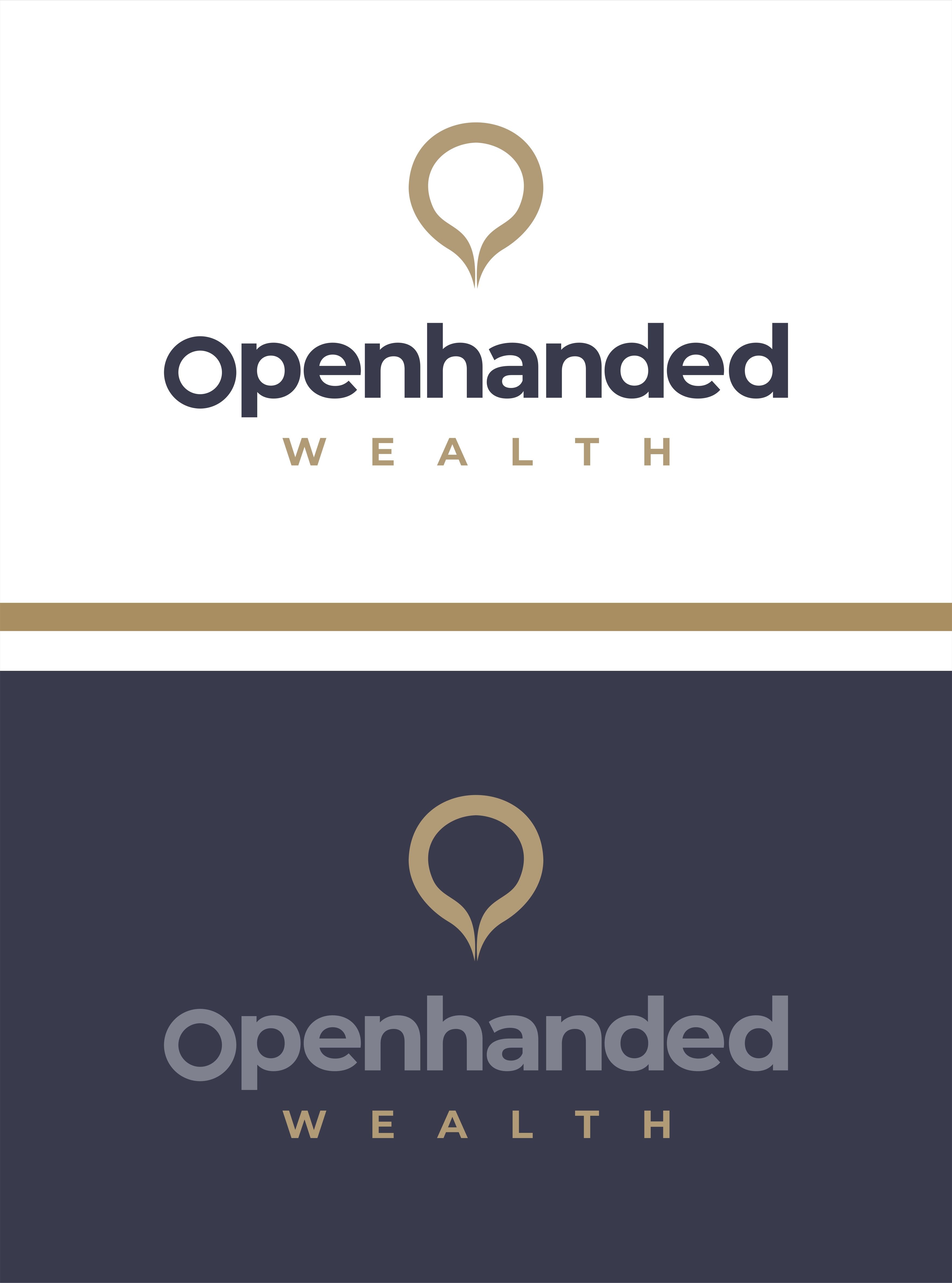 Logo Design by graphics1 for Openhanded Wealth | Design #36581173