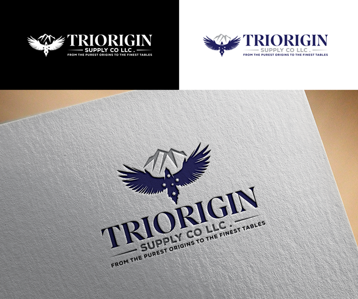 Logo Design by RA-bica for TriOrigin Supply Co LLC  | Design #36557271