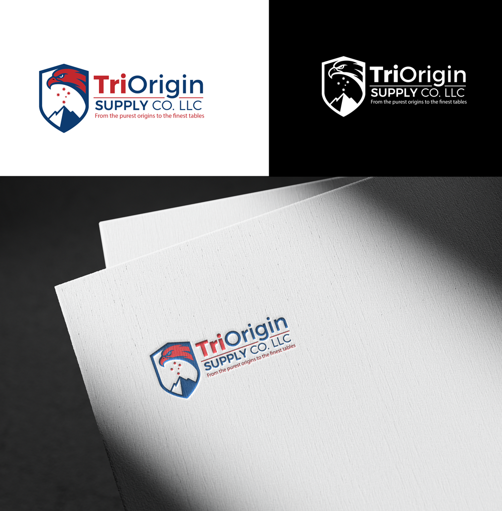 Logo Design by RA-bica for TriOrigin Supply Co LLC  | Design #36559574