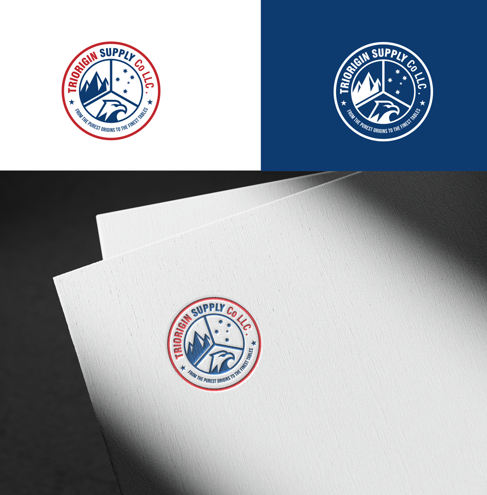Logo Design by RA-bica for TriOrigin Supply Co LLC  | Design #36559647