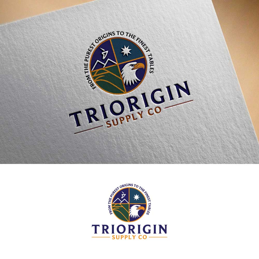 Logo Design by bute for TriOrigin Supply Co LLC  | Design #36564888