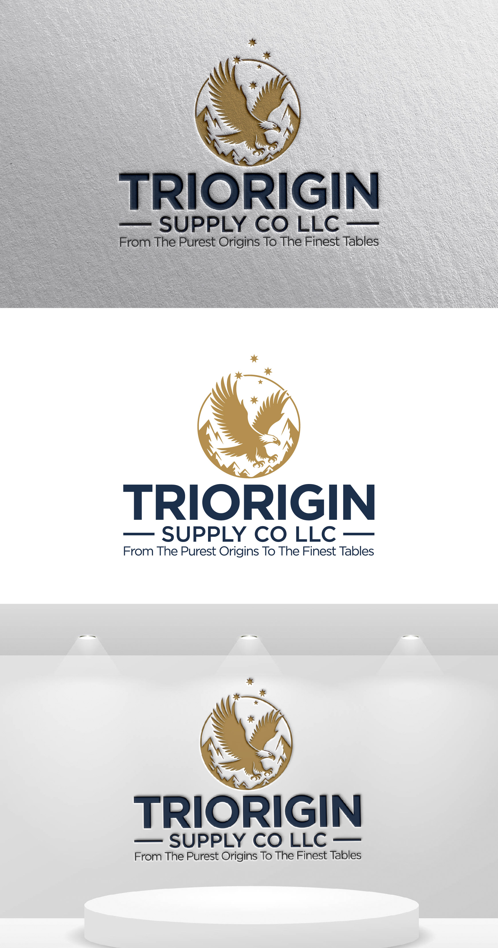 Logo-Design von THE DESIGN MAN für TriOrigin Supply Co LLC  | Design #36558258