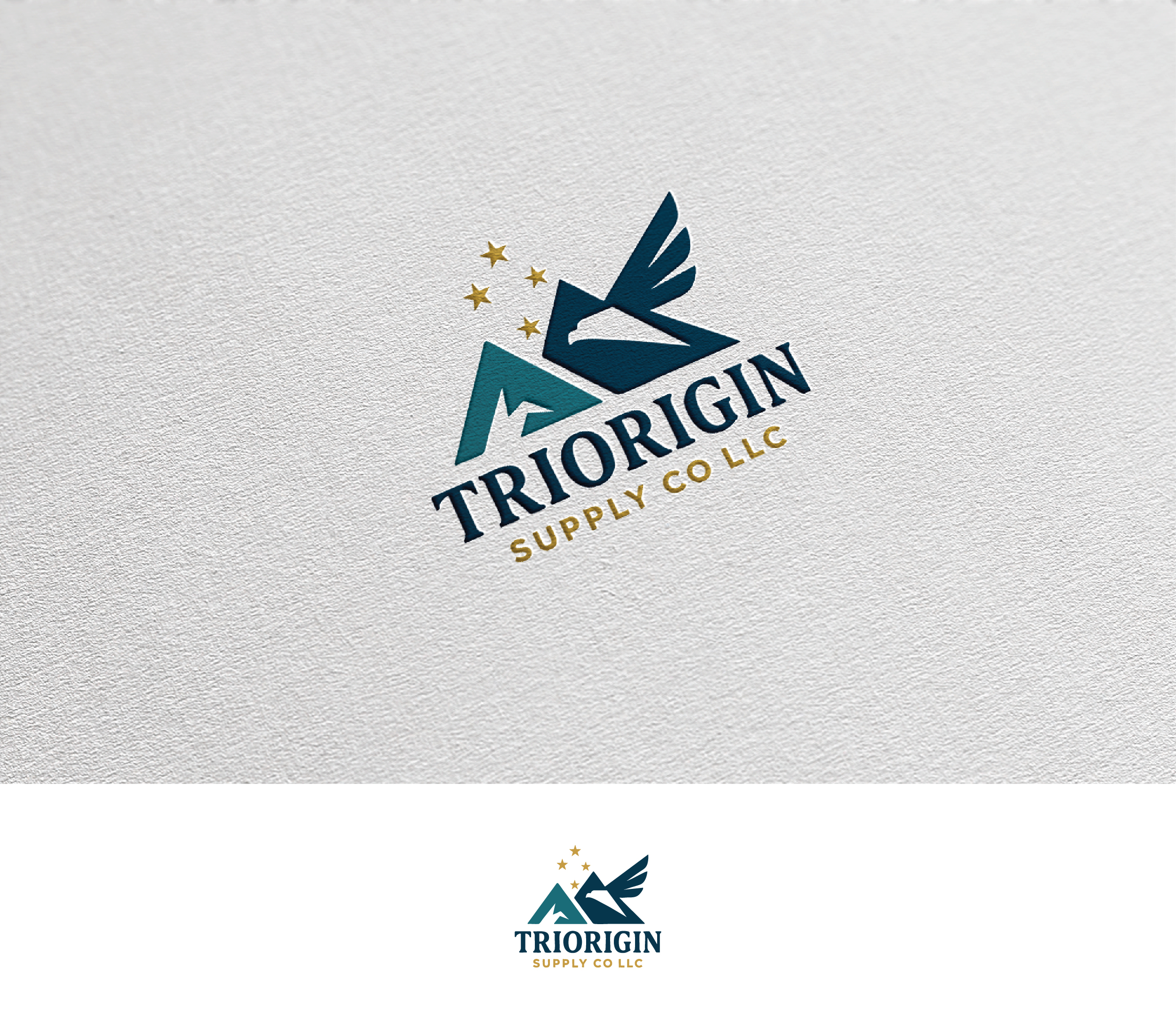 Logo Design by Afsana_Hoque for TriOrigin Supply Co LLC  | Design #36557085