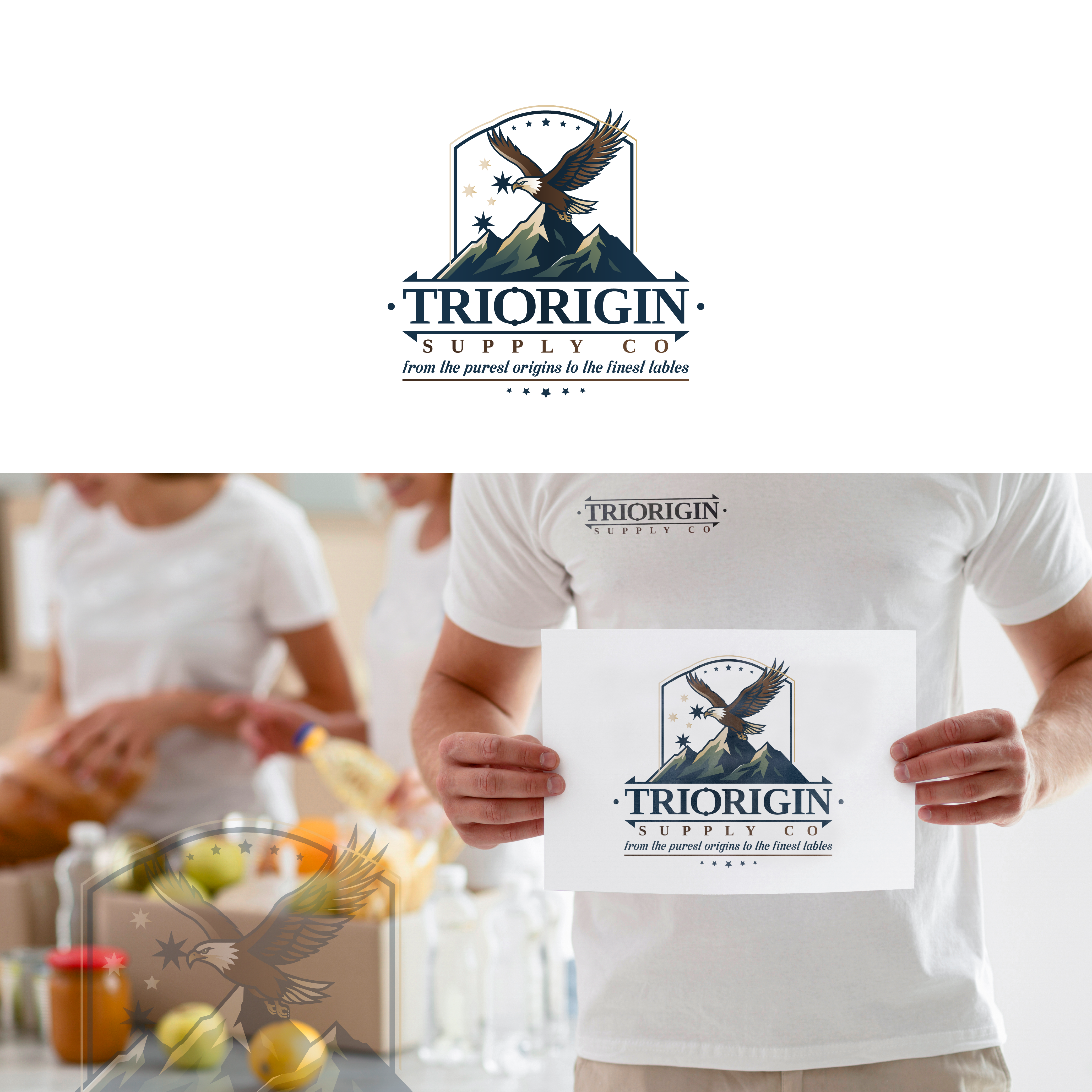 Logo-Design von SupDee für TriOrigin Supply Co LLC  | Design #36561996