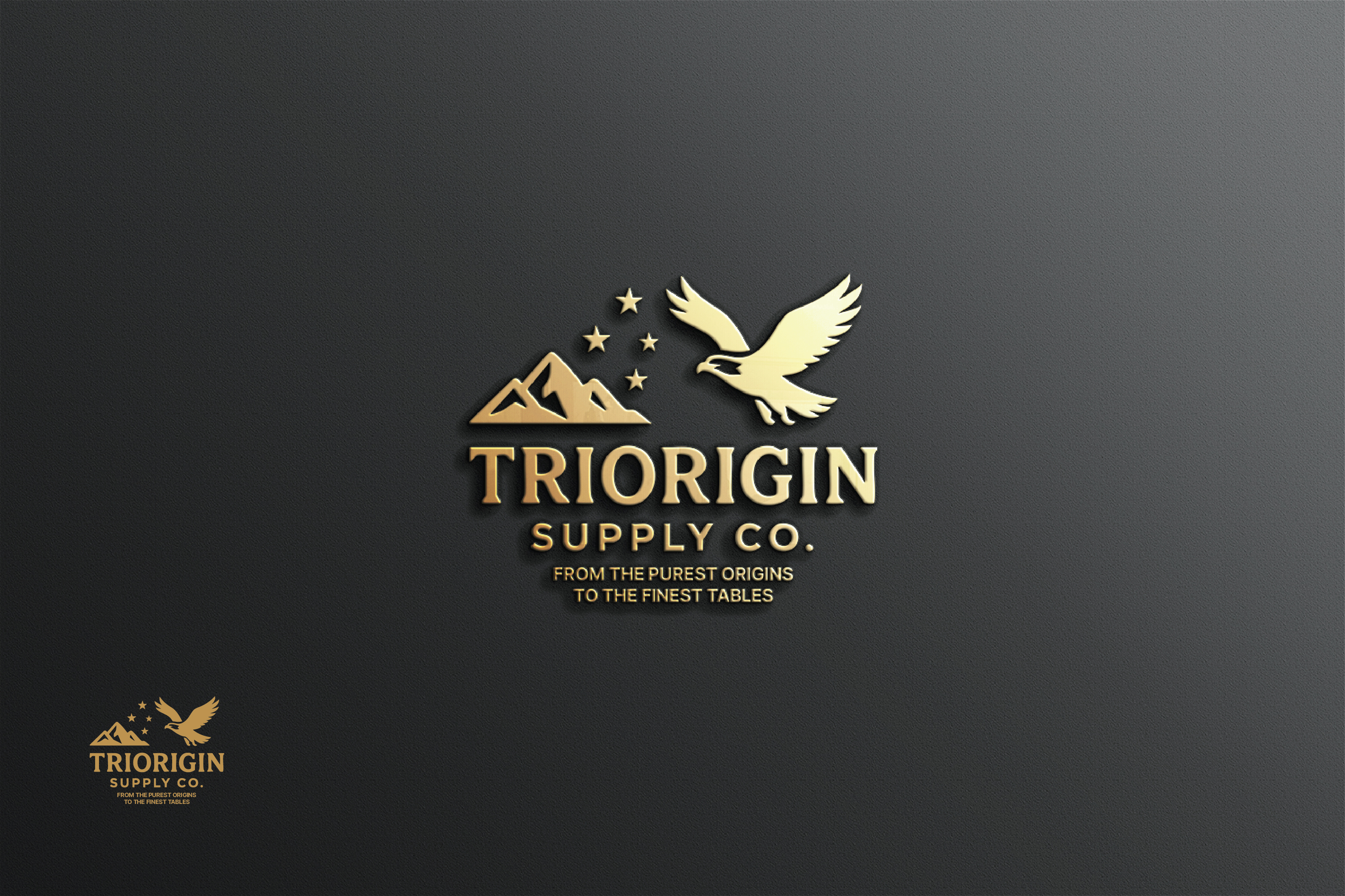 Logo Design by raju.creative for TriOrigin Supply Co LLC  | Design #36556608