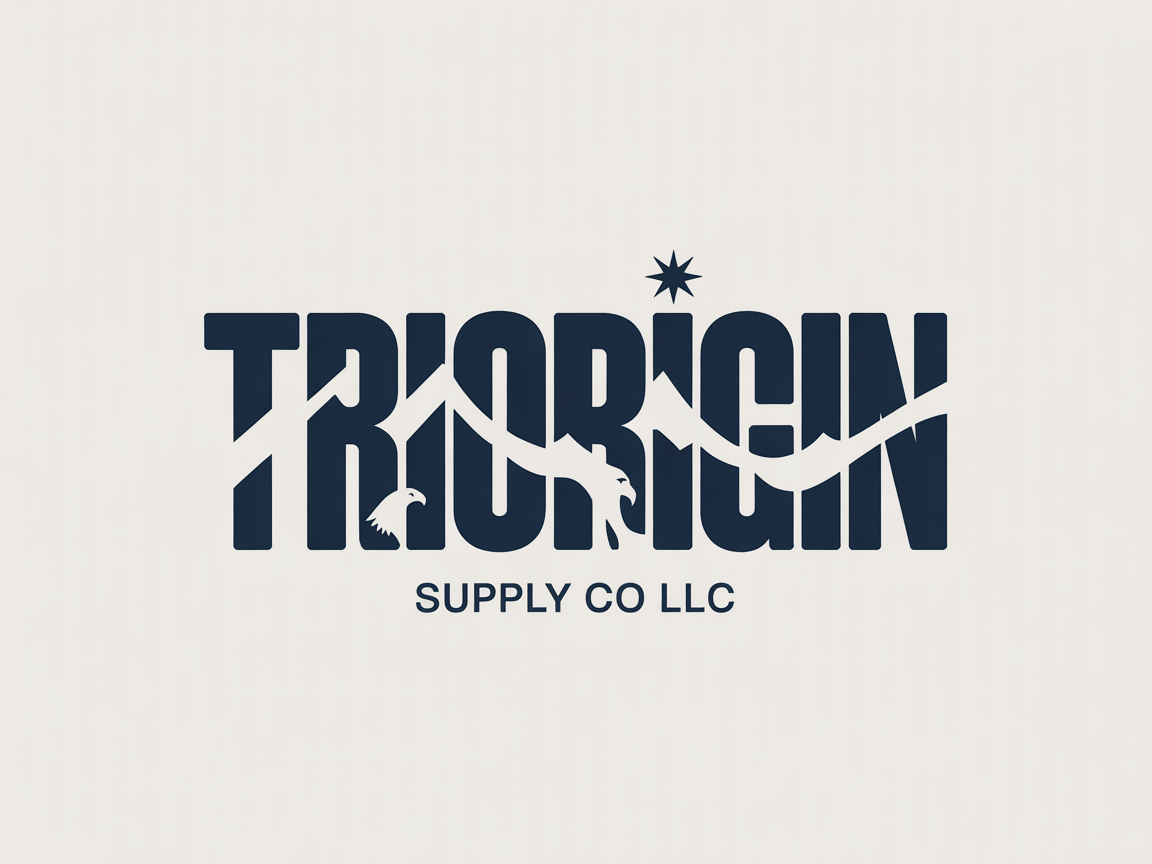 Logo Design by Minang Art_Studio for TriOrigin Supply Co LLC  | Design #36586385