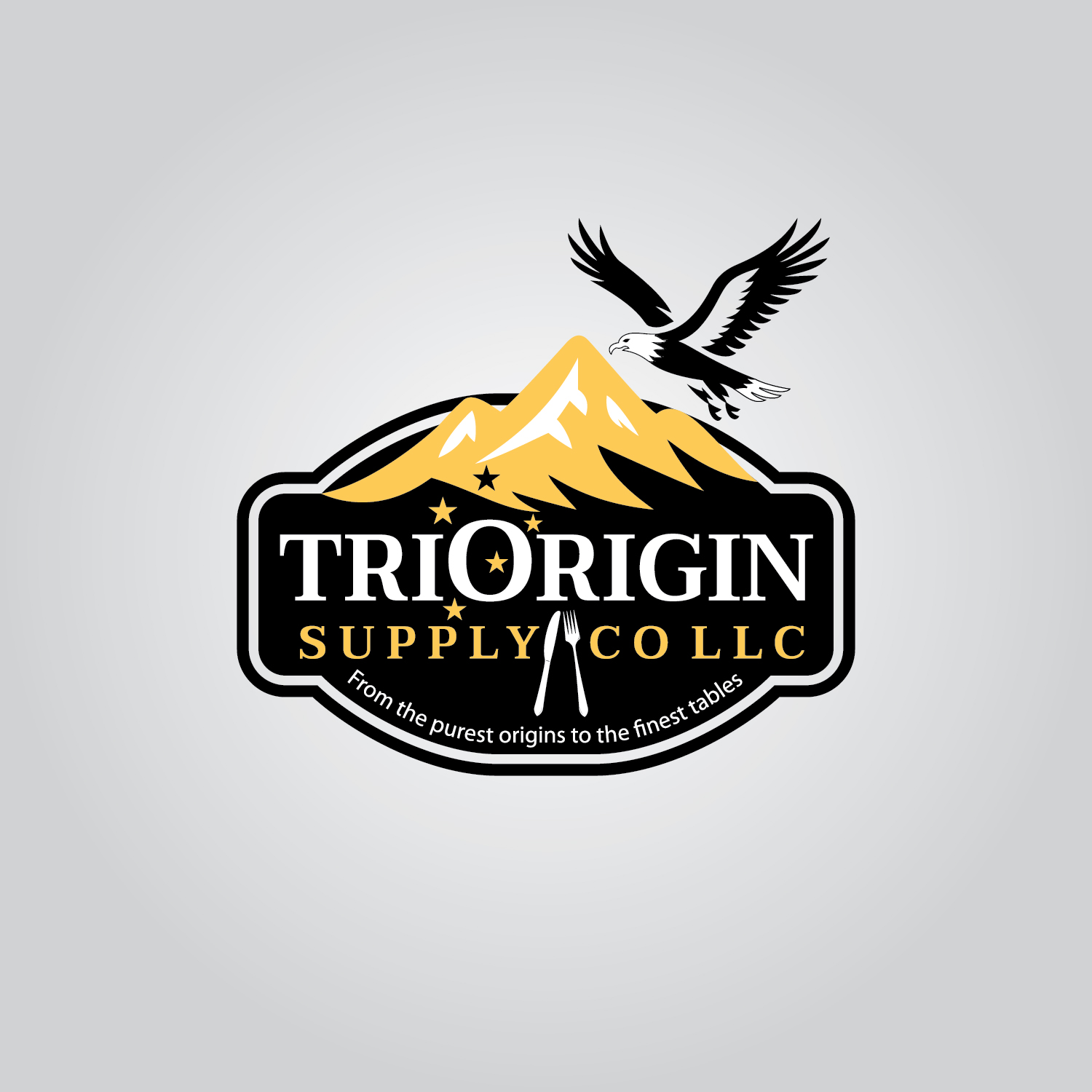 Logo Design by Maxo-Biz for TriOrigin Supply Co LLC  | Design #36562448
